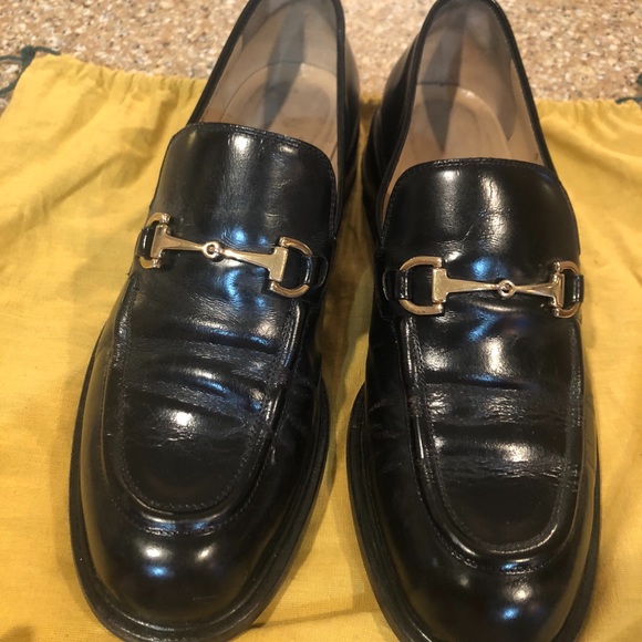 Gucci Shoes - Gucci horsebit loafer for women blk 8.5 like new